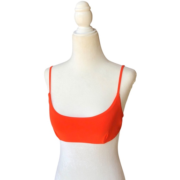 Tory Burch Other - Tory Burch Adjustable Orange Bathing Suit top